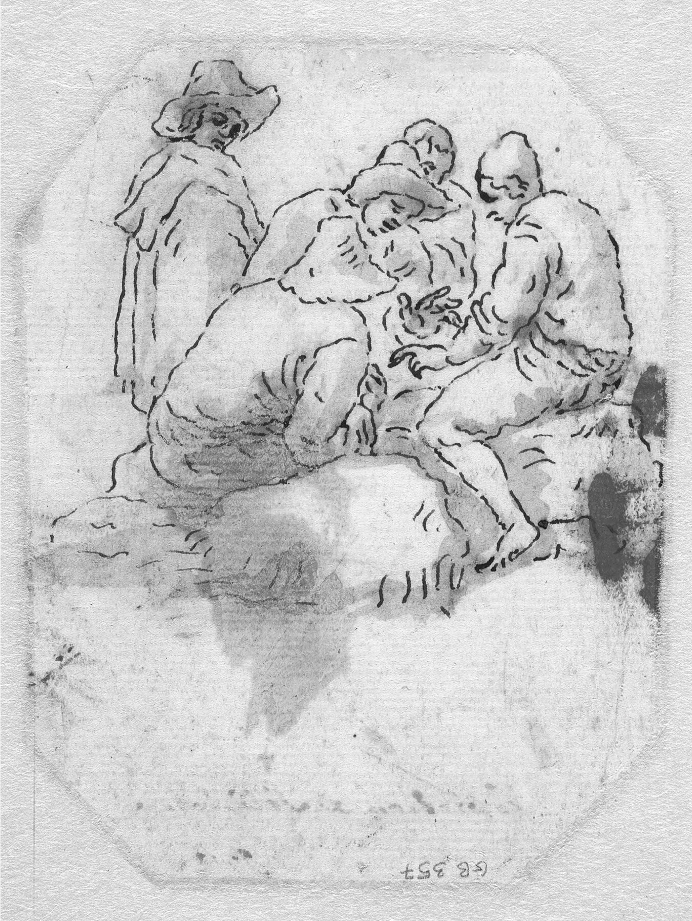 Samme motiv overført fra rekto